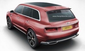 Версия за редизайна на новия Bentley SUV