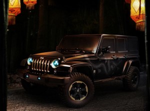 Jeep Wrangler Dragon за китайския пазар (галерия)