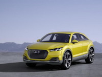 Audi TT Offroad: следваща стъпка към нов кросоувър (видео)